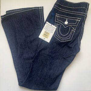 True Religion Bootcut Natural Big T Jeans